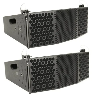 CLA-2×5 – Pair of Compact 2×5 Line Array Speakers with Titanium Compression Drivers