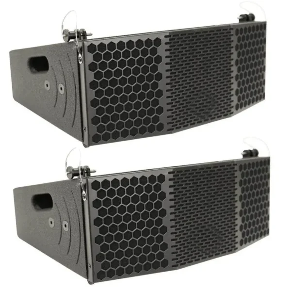 CLA-2x5 - Pair of Compact 2x5 Line Array Speakers with Titanium Compression Drivers