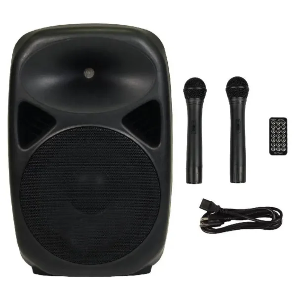 PA Speaker Rechargeable with 2 Mics