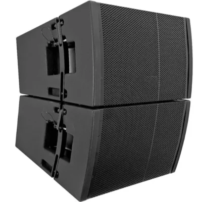 SAXLP-12P – Pair of Passive 12 Inch Line Array Speakers with Dual Compression Drivers